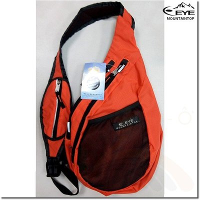 EYE 華冠(公司貨) EYE308 橘色10L 後背包 安全反光可愛水滴包 後背包 側背包 喜樂屋戶外