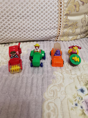 麥當勞1995年四小福玩具麥當勞四小福農場系列玩具全套四款合