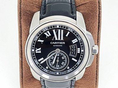 【英皇精品集團 】卡地亞 Calibre De Cartier W7100041 自動男錶