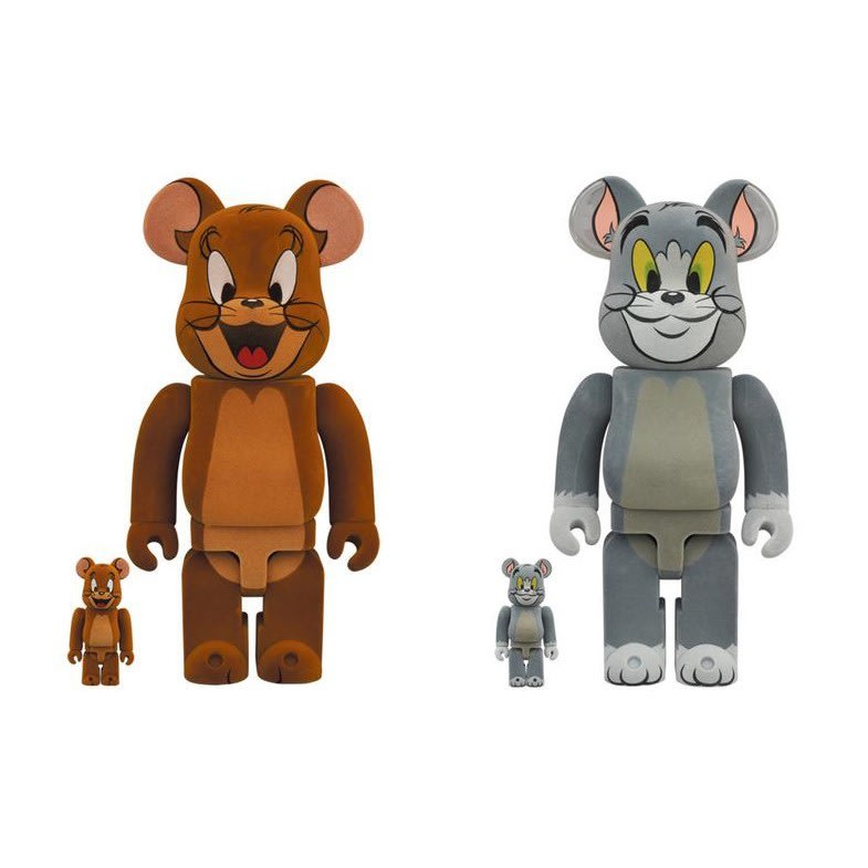 日貨代購CITY】BE@RBRICK TOM AND JERRY 庫柏力克熊湯姆貓傑利鼠400