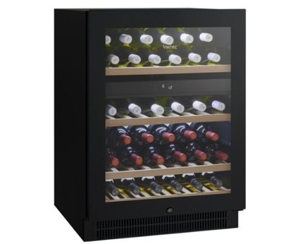 Vintec獨立式/嵌入式雙溫紅酒櫃(50瓶)VWD050SBA-X另有多款紅酒櫃優惠中(下標前請詢價另有優惠)