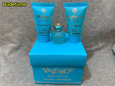 Versace Dylan Turquoise 凡賽斯狄倫淡藍女性淡香水5ml小香禮盒