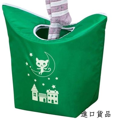 現貨可折疊購物收納袋 手提 可愛小貓咪籃子玩具襪子雜物貨衣物衣服儲物箱置物箱毛巾多功能收納盒可開發票