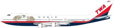 **飛行夢想家**Inflight 1/200 環球航空 TWA Boeing 747-100 N17010