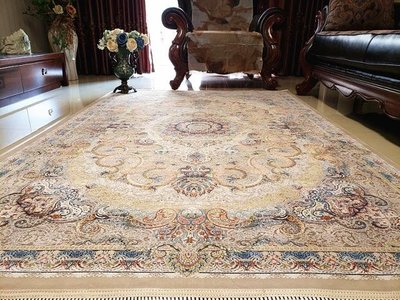 進口波斯地毯 美式歐式現代中式奢華地毯客廳臥室家用別墅地毯