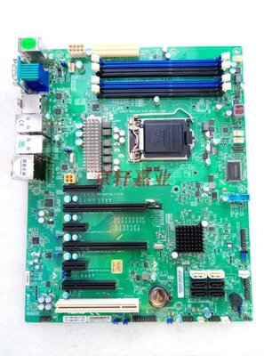 超微 X9SAE-V 伺服器主板 LGA1155 單路 支持1200V2系列 全新正品