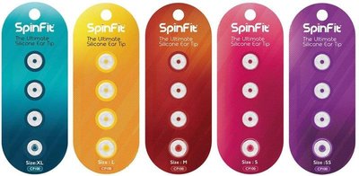 《小眾數位》SPINFIT 專利耳塞 二對入 CP100 粗耳管用 全新包裝 公司貨 另有 CP500