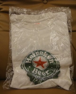 海尼根長袖T恤M號/L號 一件150元---可便利商店取件付款