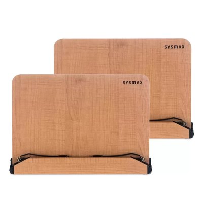 【Visual&amp;M】Sysmax 木製讀書架 兩入組 好市多代購 Costco