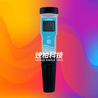 【防水型pH計】 EZDO PH6011A 台灣製造 6011A 酸鹼度 水質 pH測量  【迪柏科技】