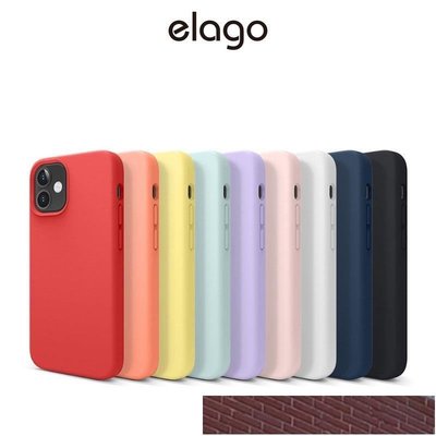 [elago] iPhone 12 Mini 矽膠手機殼 (適用 iPhone 12 Mini) Y1810