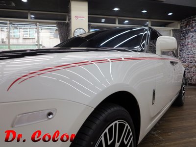 Dr. Color 玩色專業汽車包膜 Rolls-Royce Ghost 車身線條客製化 (3M 2080)