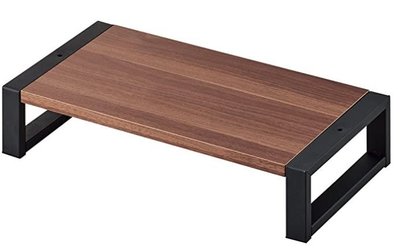 15534A 日本製 好品質 木頭製液晶螢幕電腦架顯示器增高架 桌上架雜物雜貨儲物架筆電置物架書架層架
