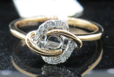 18K白金 主鑽30分婚戒指鑽戒台空台女戒線戒 款號RD892467 特價9,900 另售GIA鑽石裸鑽