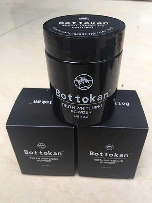 【現貨】買2送1 Bottokan 正品現貨 活性碳 美白潔牙粉 竹炭潔牙粉 滿300元出貨