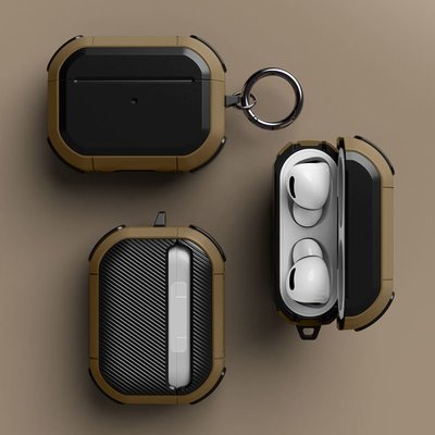 保護殼 適用AirPods Pro1/2/3/耳機套華強北四代蘋果耳機保護殼Apple帶扣