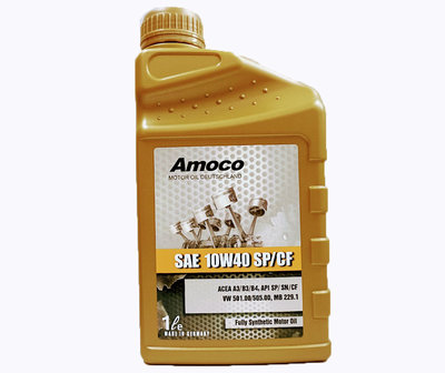 AMOCO 10W40 10W-40 SP/SN/CF 全合成 汽車 機油