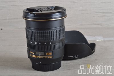 【台中品光數位】Nikon AF-S 12-24mm F4 G DX ED 廣角  #120185
