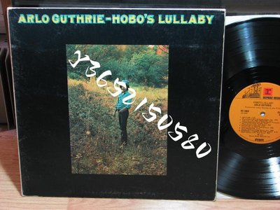 ARLO GUTHRIE HOBO'S LULLABY 民謠 1972 LP黑膠