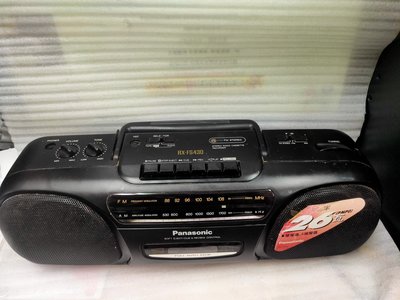 【電腦零件補給站】Panasonic國際牌 RX-FS430手提收錄音機（收藏品）