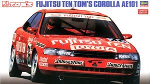 長谷川 1/24 拼裝車模 Fujitsu Ten Tom`s Corolla AE101 20302