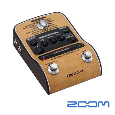 ZOOM AC-2 吉他效果器【立派樂器】