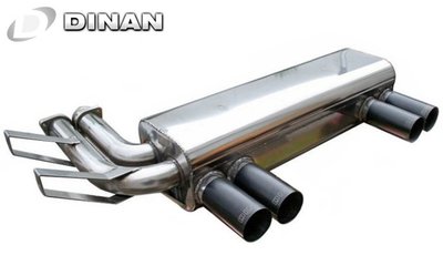 【樂駒】DINAN BMW M3 E46 排氣管 尾段 消音器 改裝 強化 底盤 系統 不鏽鋼