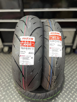 【太一機車】瑪吉斯 MAXXIS MAS3 120/70-15 160/60-15 TMAX TL AK550 一套7400平衡氮氣除蠟完工