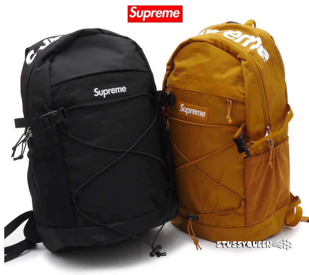 超搶手】全新正品2016 SS春季Supreme Cordura Backpack 40th 40代後