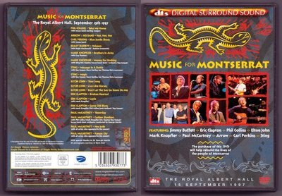 音樂居士新店#Music For Montserrat () Eric Clapton/Mark Knopfler/Sting DVD