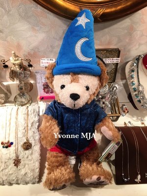 *Yvonne MJA代購*美國迪士尼Disney樂園限定正品Duffy達菲熊藍色絨毛衣魔法裝娃娃 現貨實拍