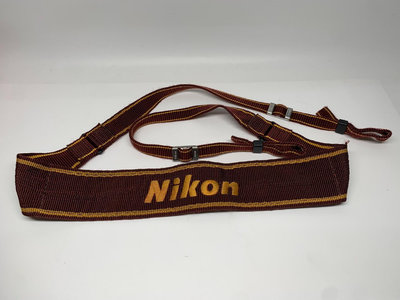 尼康Nikon 原廠相機背帶 相機肩帶 刺繡面料