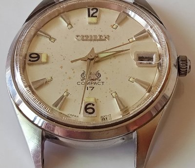 【收藏品】CITIZEN 2804-TA古董錶