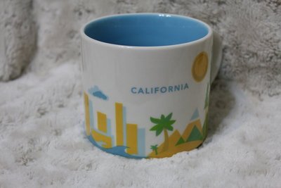 星巴克 STARBUCKS 美國 加州 CALIFORNIA 城市杯 城市馬克杯 馬克杯 現貨 全新 咖啡杯 YAH