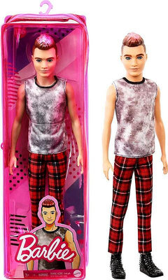 Ken &amp; Barbie #GVY29 _ 創意時尚系列芭比娃娃 _ 2021 時尚達人 - 176號 矮個龐克肯尼