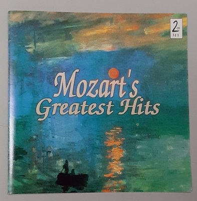 莫札特Mozart's Greatest Hits【美國製 2CD 片優如新】