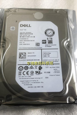 原裝 DELL R730 R740 R730XD R740XD 6T 7.2K 3.5 SATA伺服器硬碟