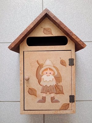 彩繪木器─小魔女信箱