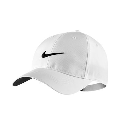 美國百分百【全新真品】Nike 高爾夫球帽 耐吉 帽子 遮陽帽 棒球帽 運動 輕量 魔鬼沾 配件 男帽 白色 G872