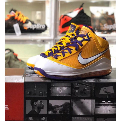 Nike LeBron 7 Lakers 鴛鴦 CW2300-500 湖人紫金 運動籃球鞋