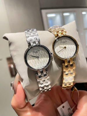 全館免運  DIOR 迪奧時尚魔頭女錶 錶盤尺寸28mm 珍珠貝母面 日本寶藏手錶 通勤錶 可開發票