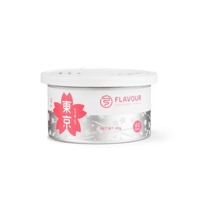 【Brand T】FLAVOUR 木質有機芳香罐 東京 TOKYO 清新花香調 室內 香氛 天然 無毒【FL06】