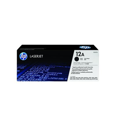 【葳狄線上GO】HP 12A LaserJet 原廠黑色碳粉匣(Q2612A)