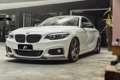 【政銓企業有限公司】BMW F22 M-TECH 3D式樣  碳纖維 卡夢 前下巴 免費安裝 現貨供應 M240