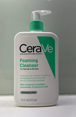 CeraVe適樂膚 溫和泡沫潔膚露 473ml