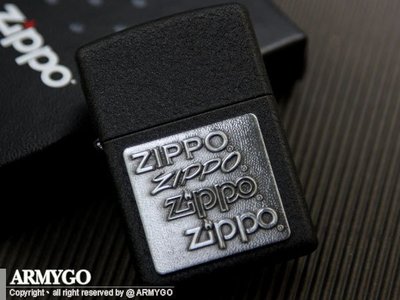 【ARMYGO】ZIPPO原廠打火機-No.363 Zippo Pewter
