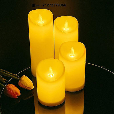 蠟燭燈led電子蠟燭燈搖擺仿真假蠟燭浪漫表白生日表演裝飾引路燈電子蠟燭