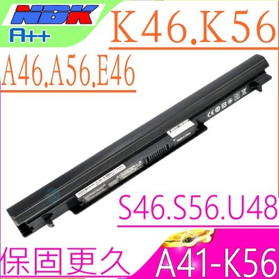 ASUS K46C 電池 Ultrabook K46CA K46CB K46CM K46V K56U A41-K56