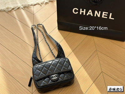 【二手包包】牛皮Chanel新品牛皮質地時裝休閑 不挑衣服尺寸2016cmNO171933