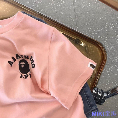 MK童裝🌈BabyFace🌈童裝 兒童短袖T恤 夏季短袖上衣 日系 夏裝T恤 男童 女童 粉色t恤 寶寶短袖上衣